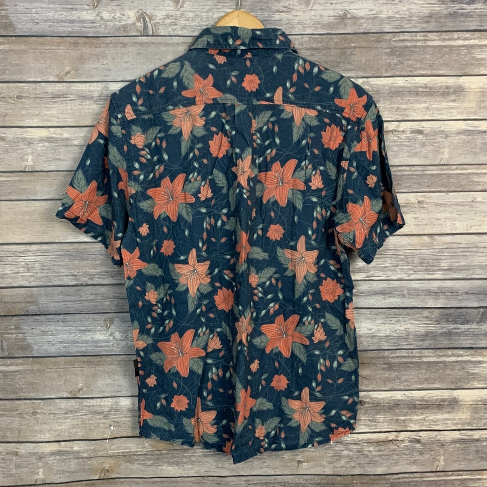 Mr Simple Printed Button Down Shirt - image 3